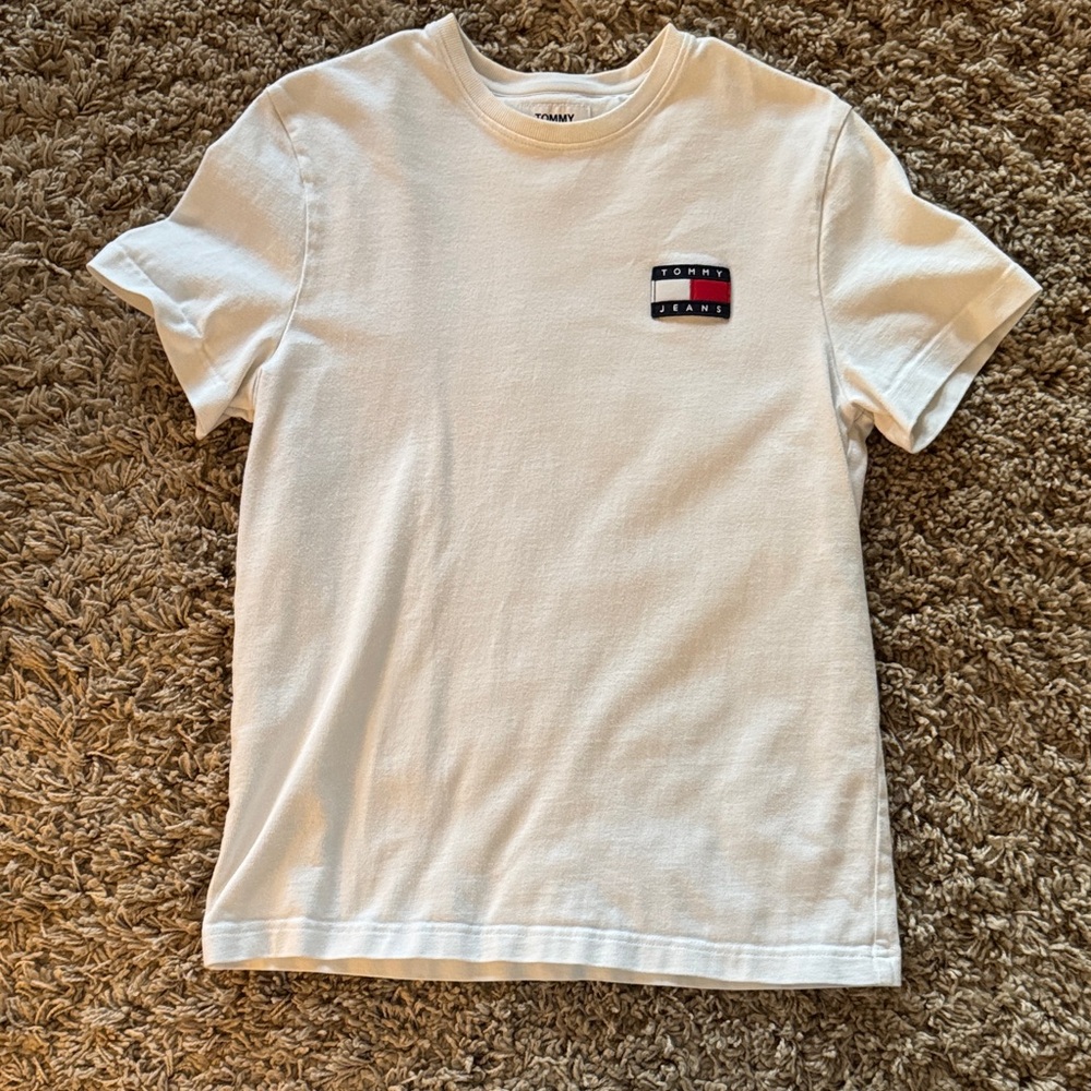 Tommy Hilfiger White Tee with Logo